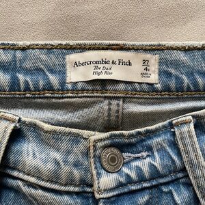 Abercrombie & Fitch High Rise Dad Jean